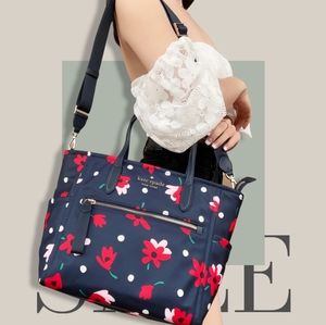 NWT kate spade Floral medium tote